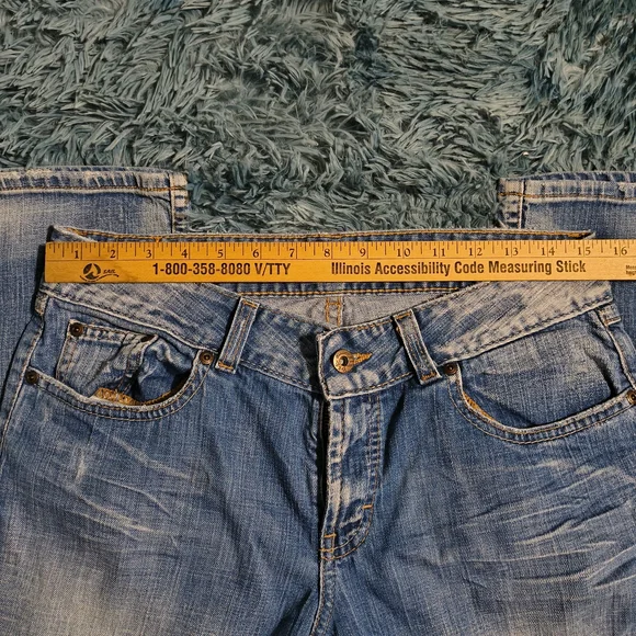 Women's Blue Denim Jeans - Picture 5 of 8